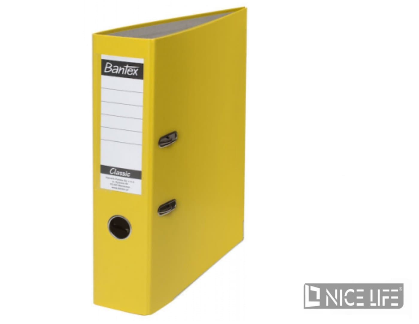 SEGREGATOR CLASSIC A4/7.5 CM ŻÓŁTY