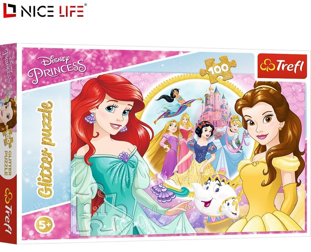 PUZZLE 100 GLITT WSPOMNIENIA BELLI I ARIELKI