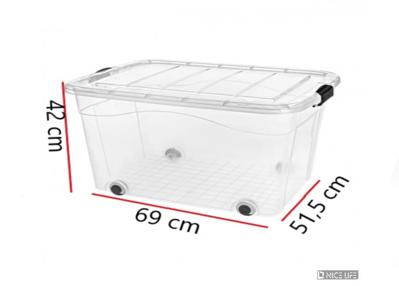 AGD Pojemnik Roller Box 100L , pokrywa TP
