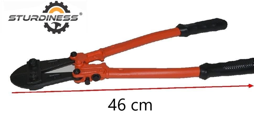 Sekator mechaniczny czerwono-czarny