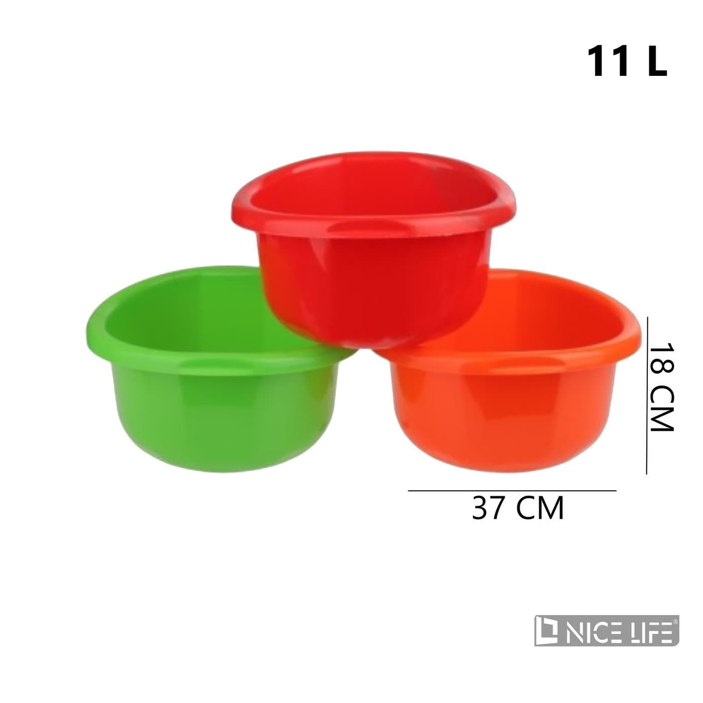Miska plastikowa 11 l