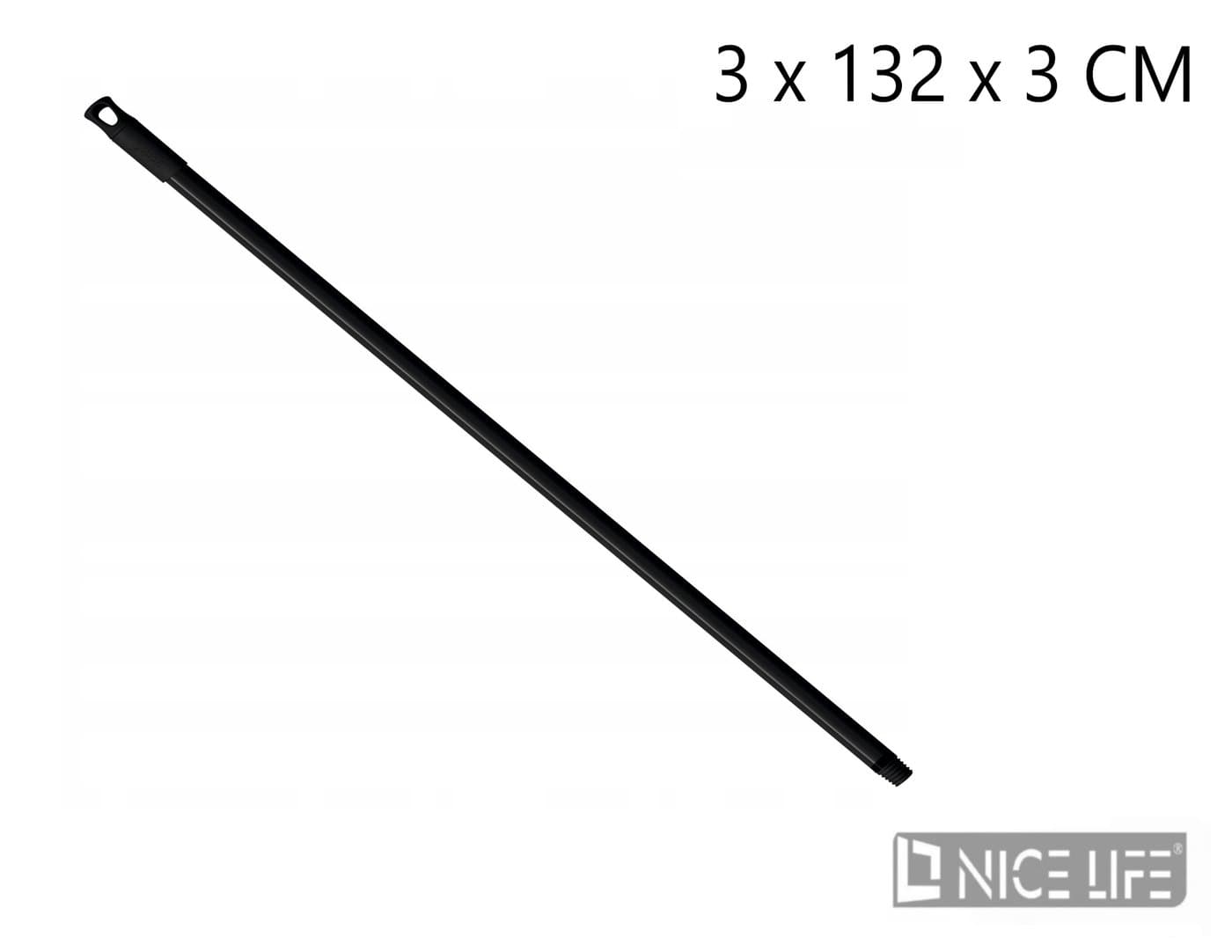Trzonek 130cm czarny