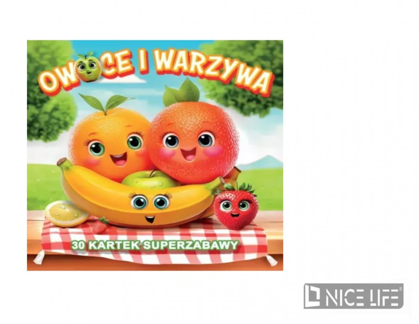 Owoce i warzywa ( 30 kartek superzabawy )