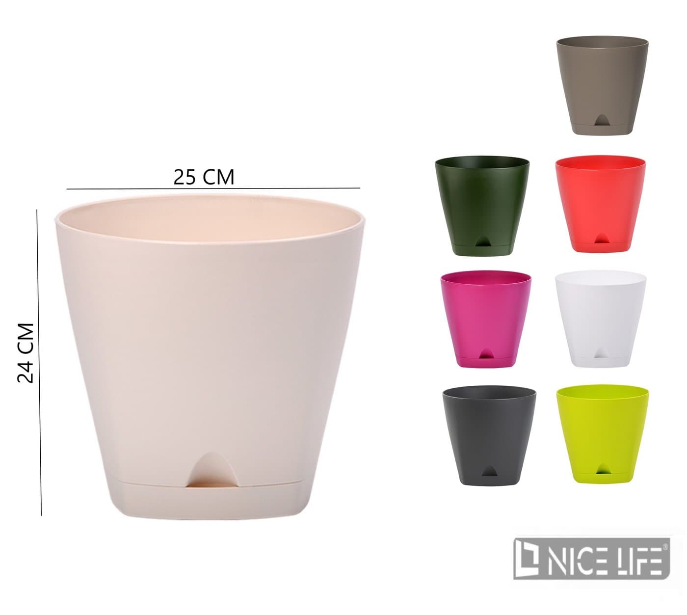 Doniczka Urban fi 25/8L