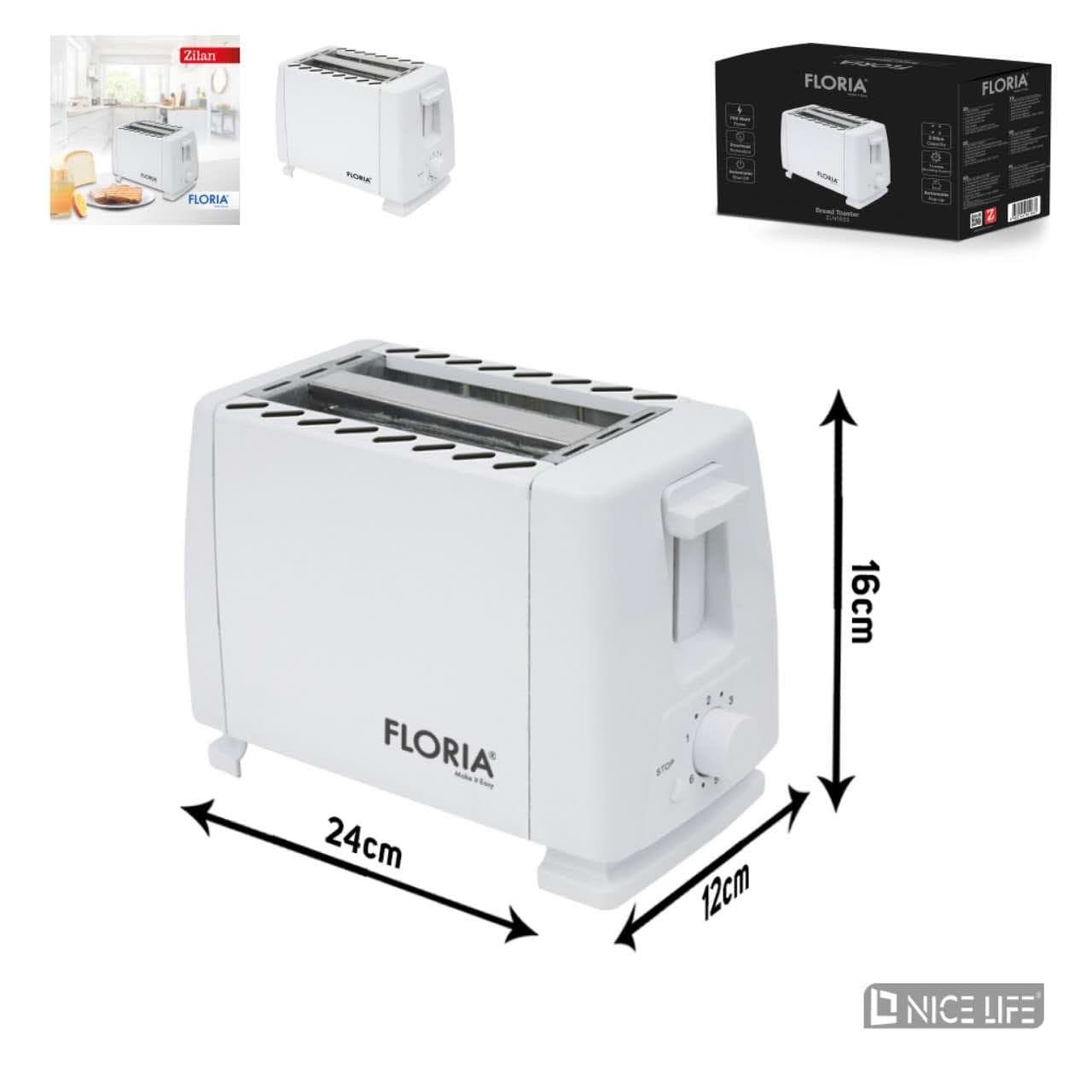 Toster ZLN1833 biały