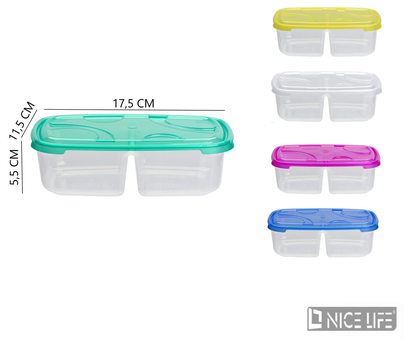 Pojemnik do przechowywania żywności Frigo Plus 0.25L 0.25L