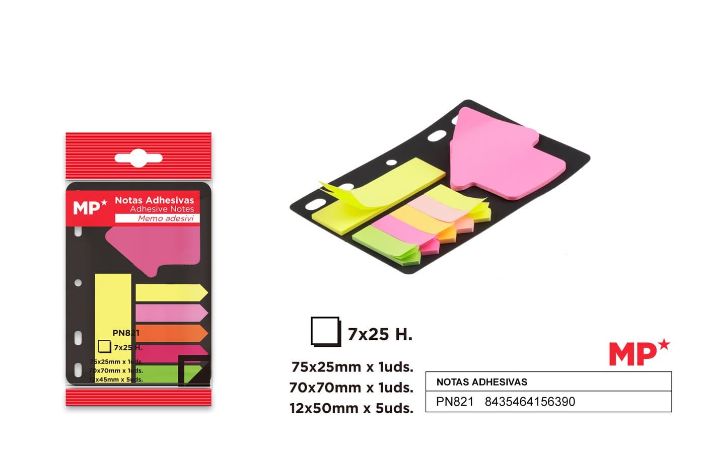 Karteczki samoprzylepne 7X25K