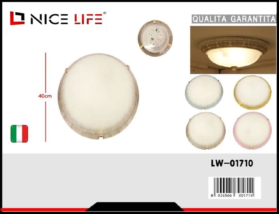 Plafon LED okrągły 20 W z dekoracyjnym obrzeżem