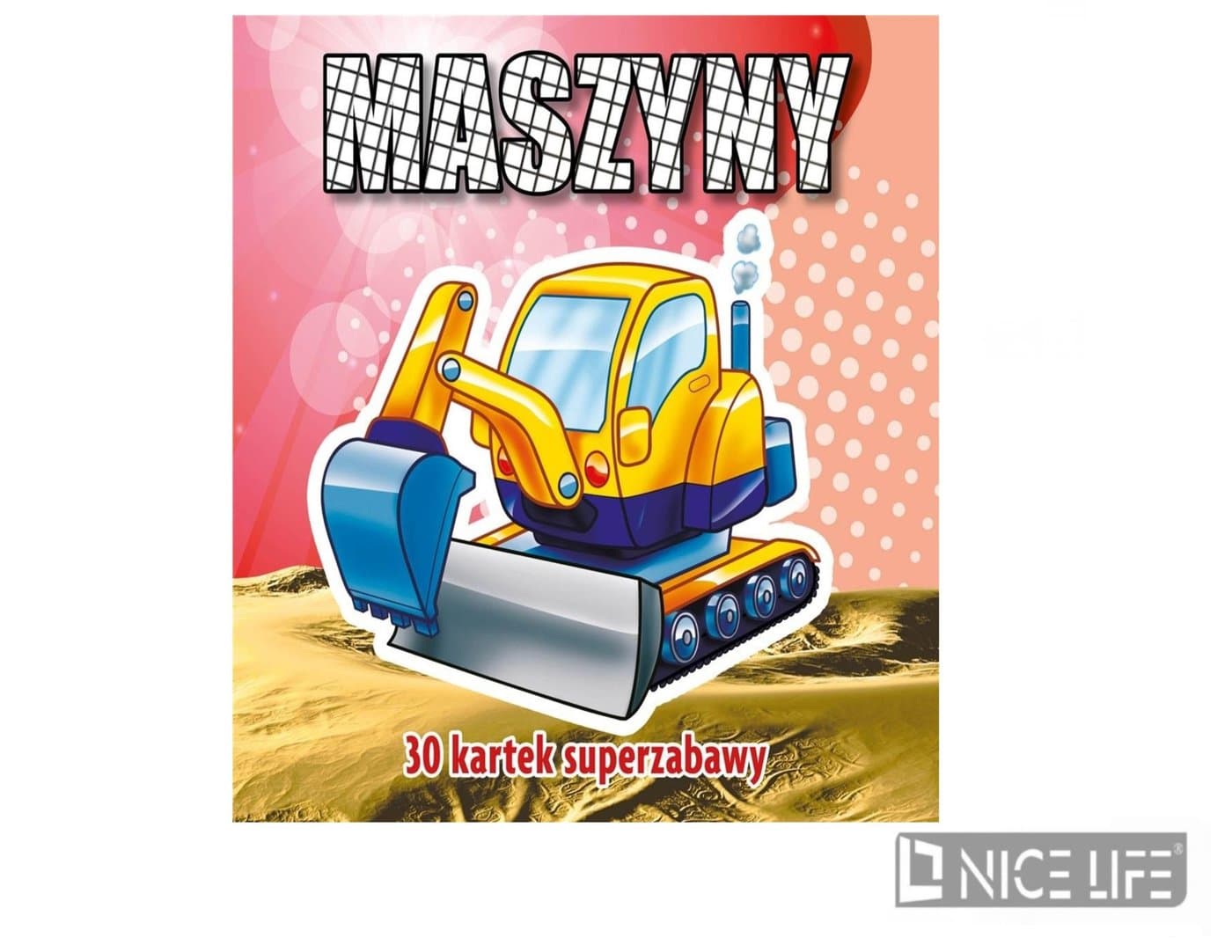 Kolorowanka z motywem maszyn