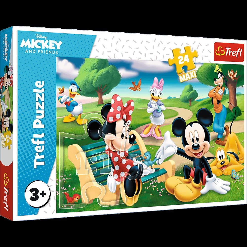 PUZZLE 24 MAXIMYSZKA MIKI W GRONIE PRZYJACIÓŁ