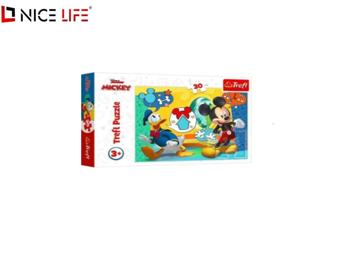 PUZZLE Myszka Miki i wesoły domek 30