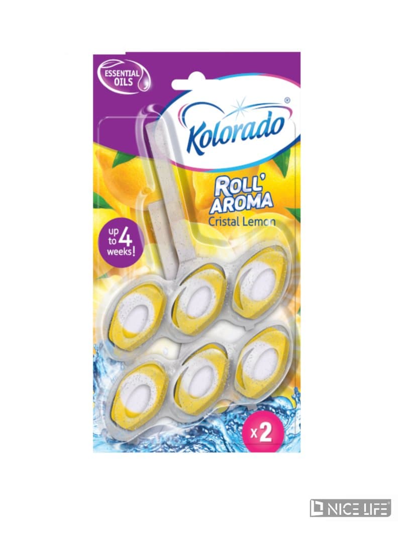 Zawieszka do muszli toaletowej o cytrynowym zapachu