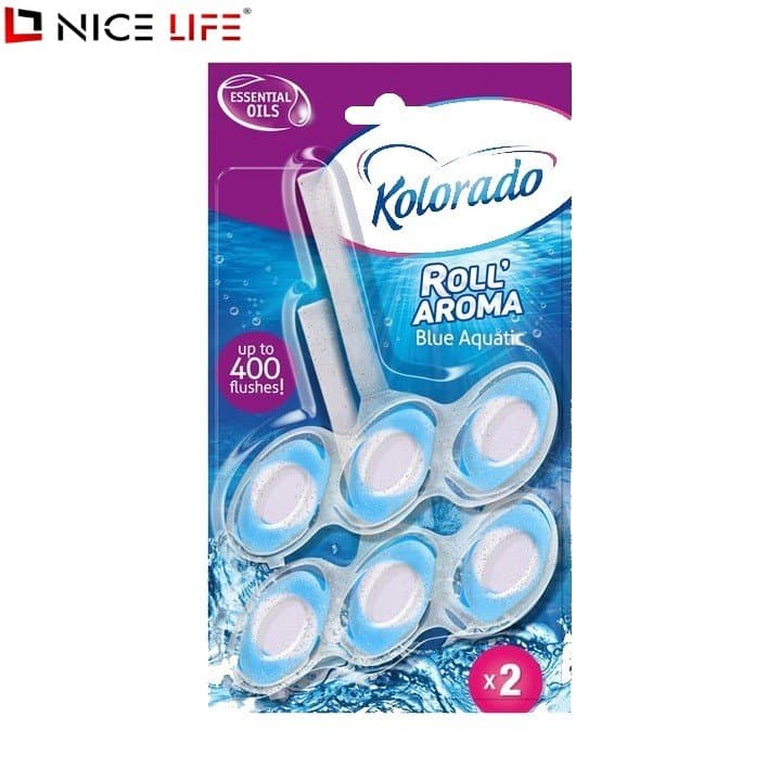 Zawieszka do muszli toaletowej o wodnym aromacie