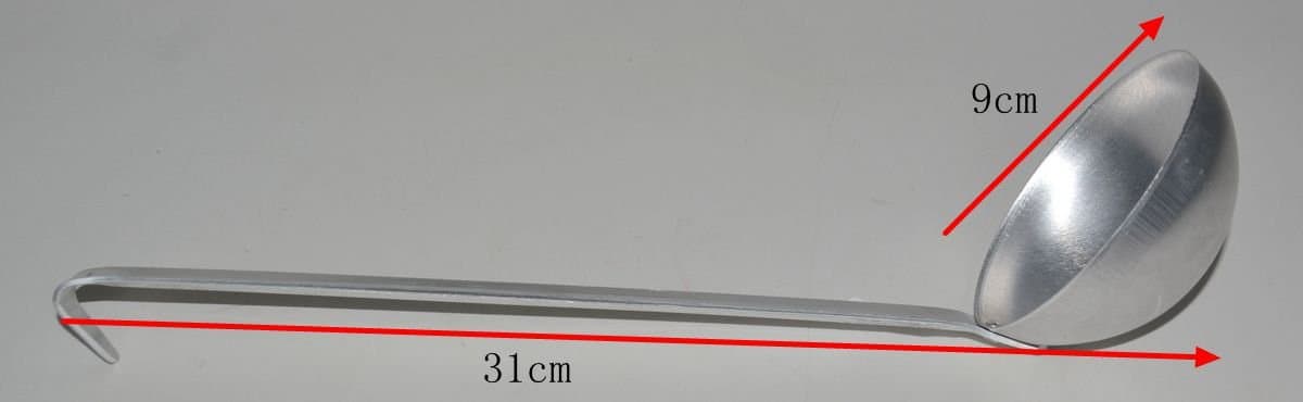 Chochla średnia metalowa