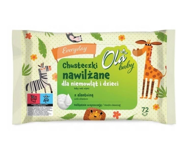 ALO BABY chusteczki nawilżające dla dzieci 120 szt.