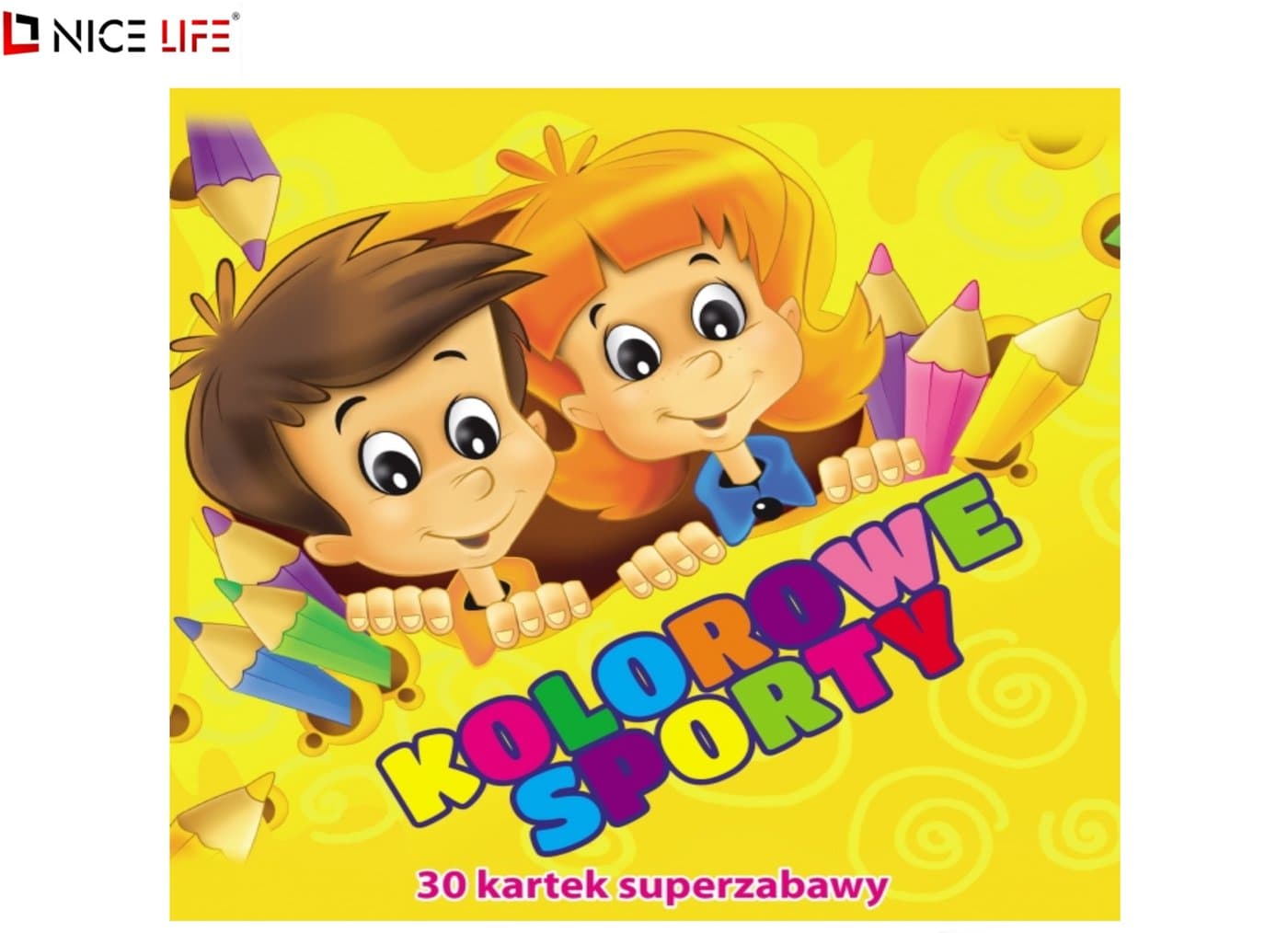 Kolorowanka KOLOROWE SPORTY