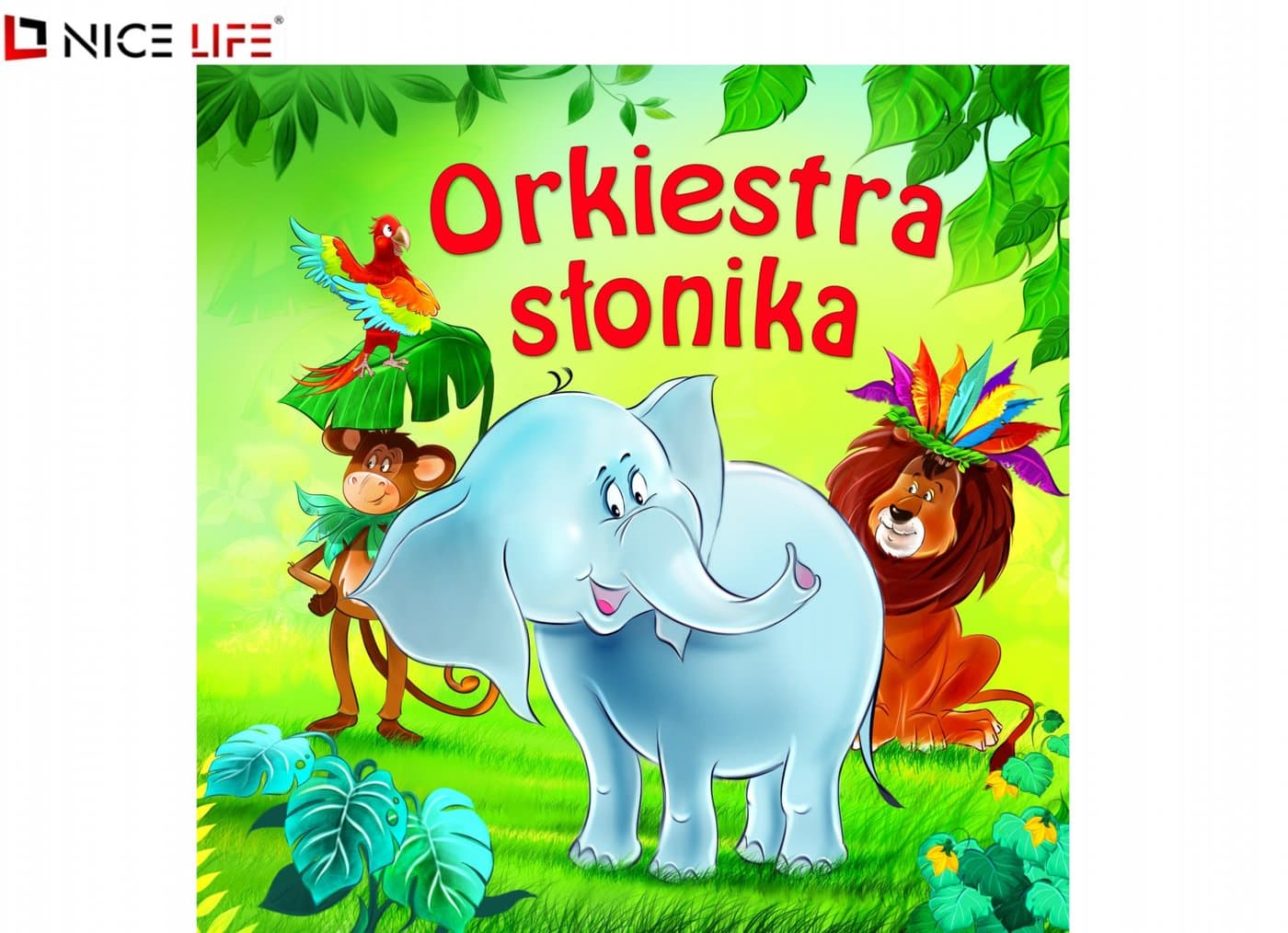 Kolorowanka Orkiestra słonika