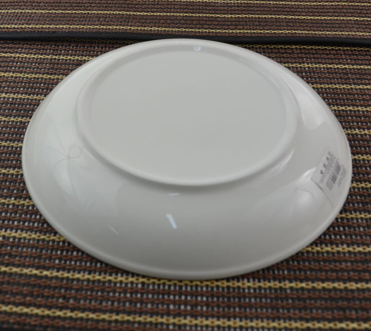 Miska ceramiczna biała okrągła