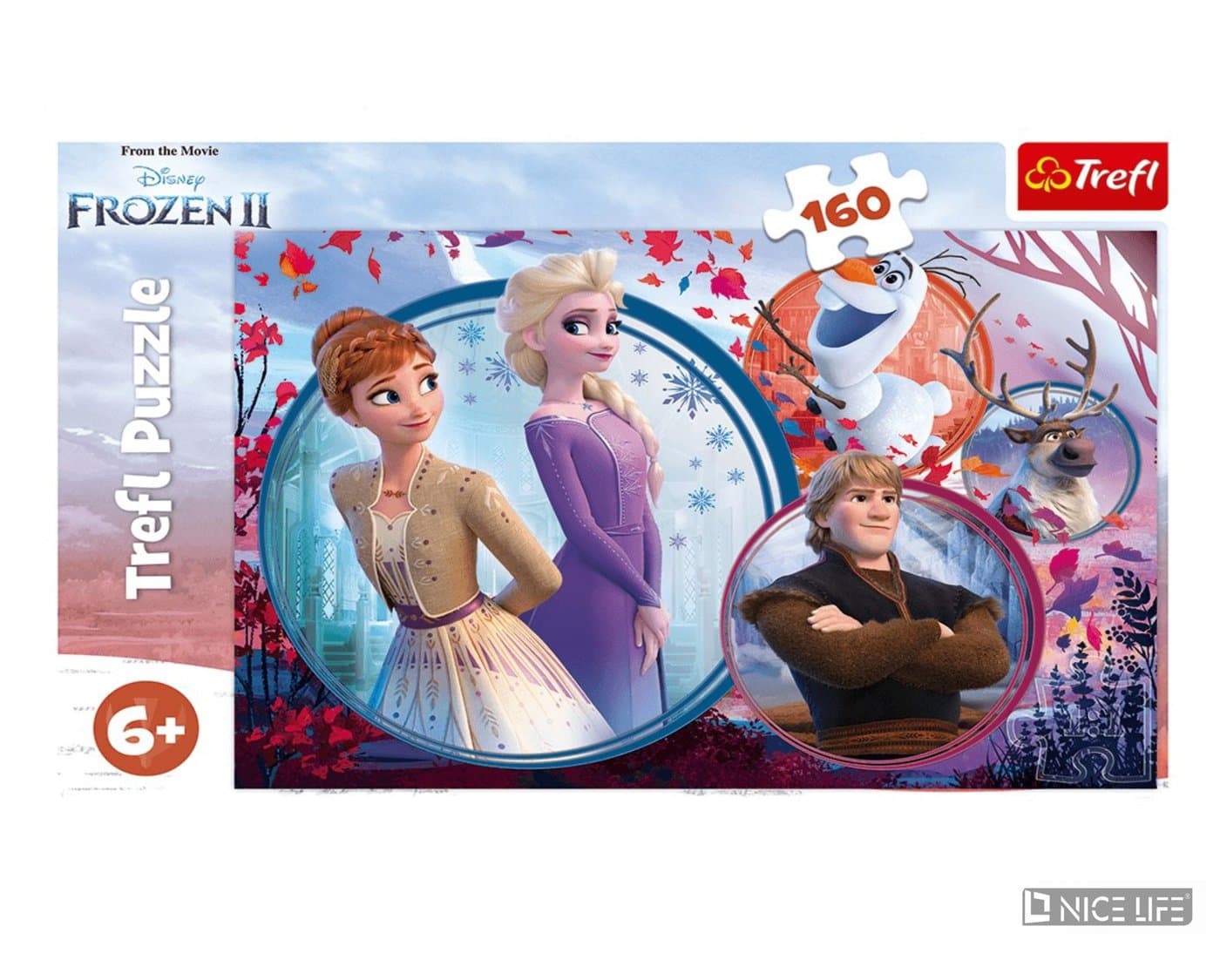 PUZZLE 160 SIOSTRZANA PRZYGODA FROZEN