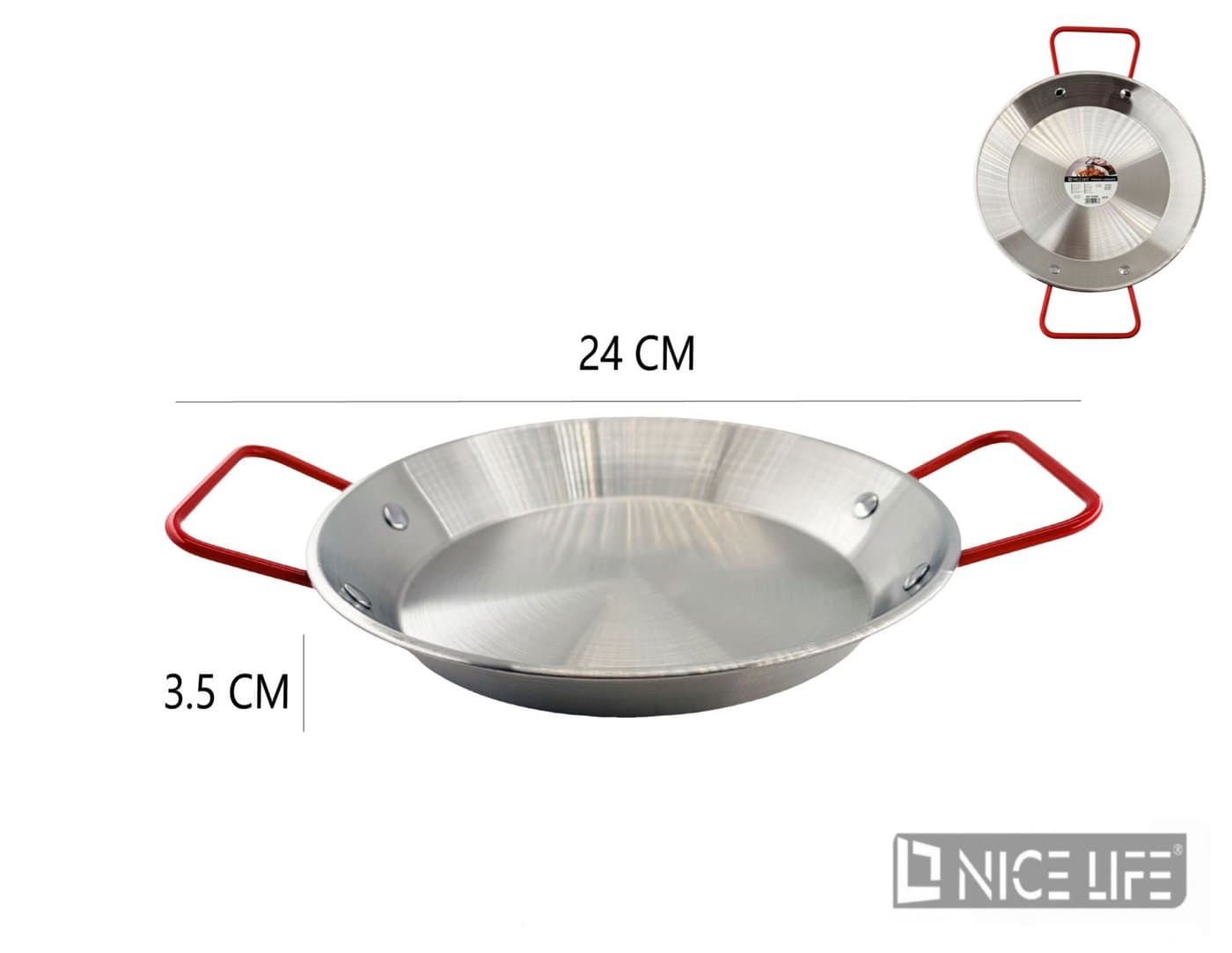 Półmisek z uchwytami 24 cm