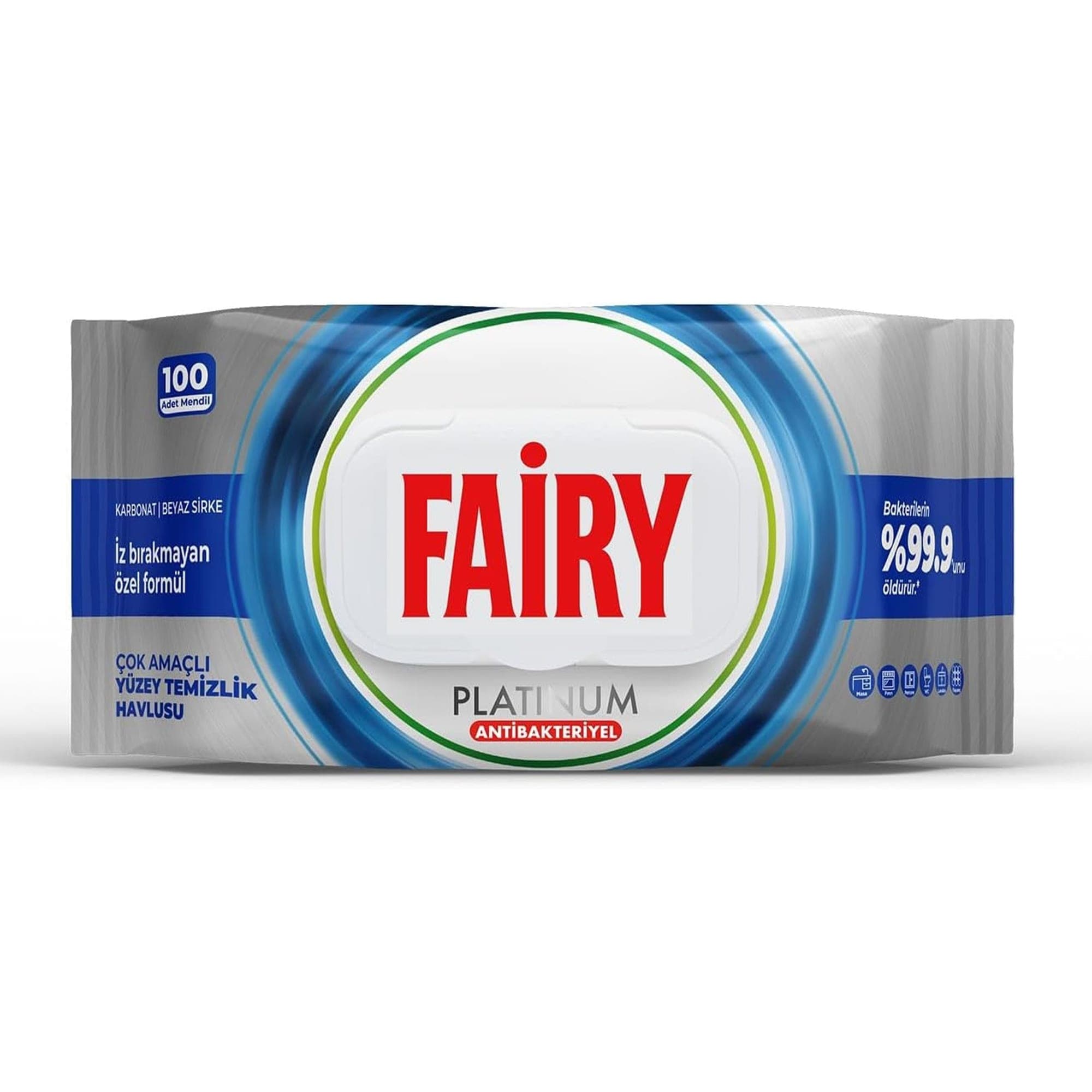 FAIRY chusteczki nawilżone platinum 100 szt.