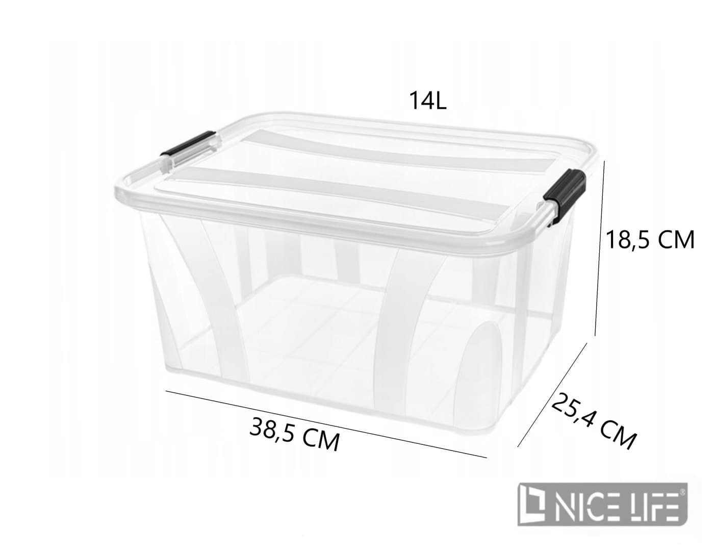 AGD Pojemnik Master box 14L