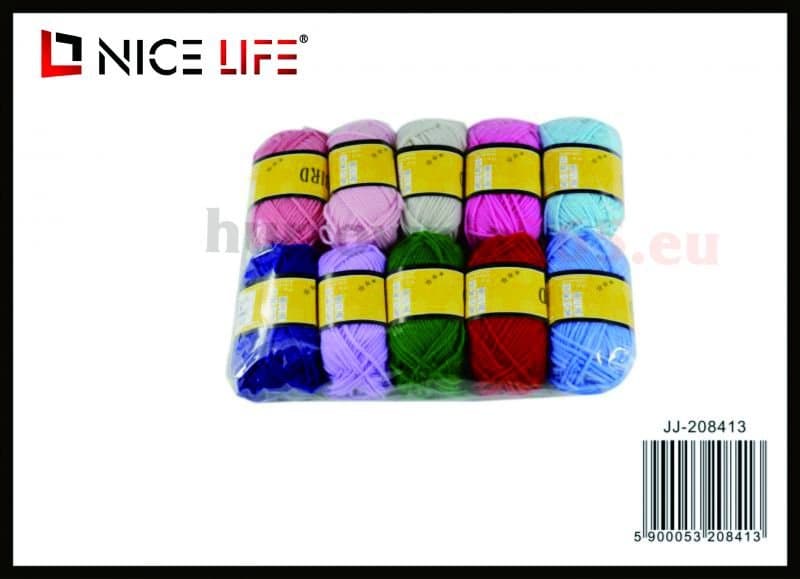 Włóczka 100 g, mix kolorów