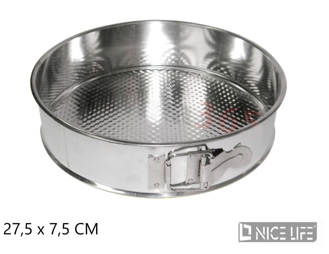 Tortownica metalowa 28 cm