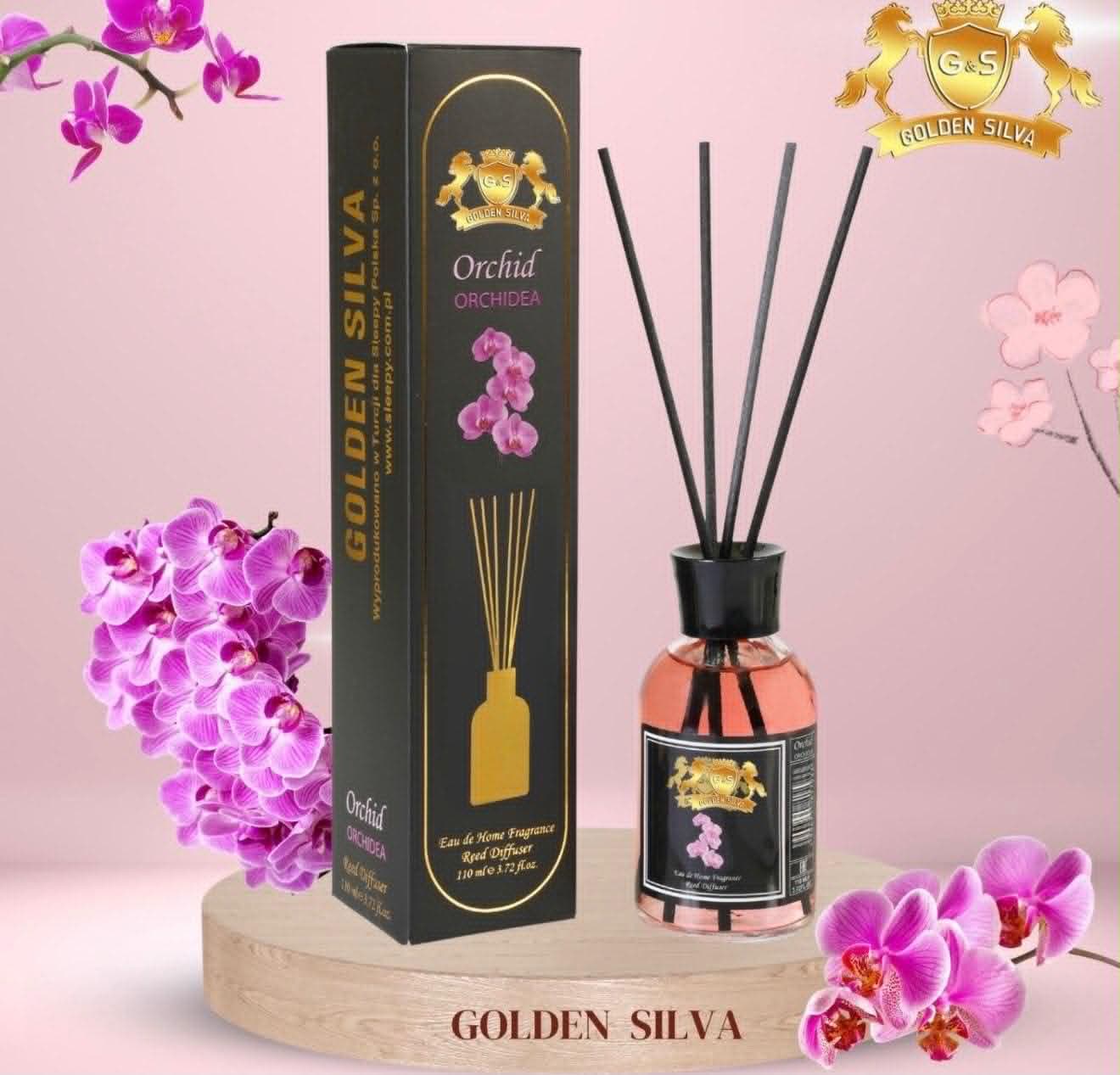 Odświeżacz patyczkowy do wnętrz Orchidea