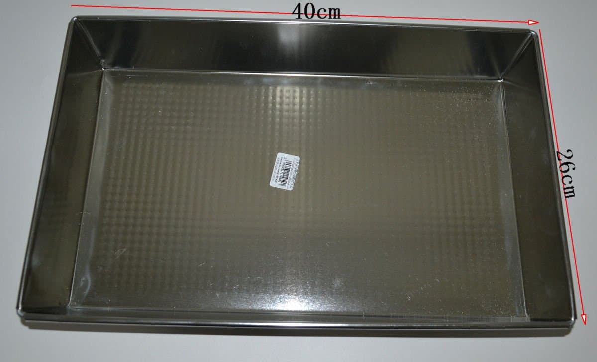 Blacha do pieczenia ciast metalowa 250 × 400