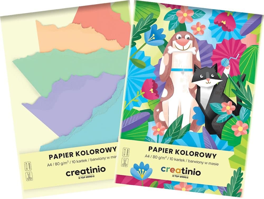 Papier kolorowy CREATINO A4