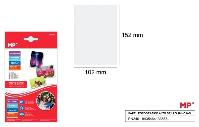 Papier fotograficzny błyszczący w arkuszach