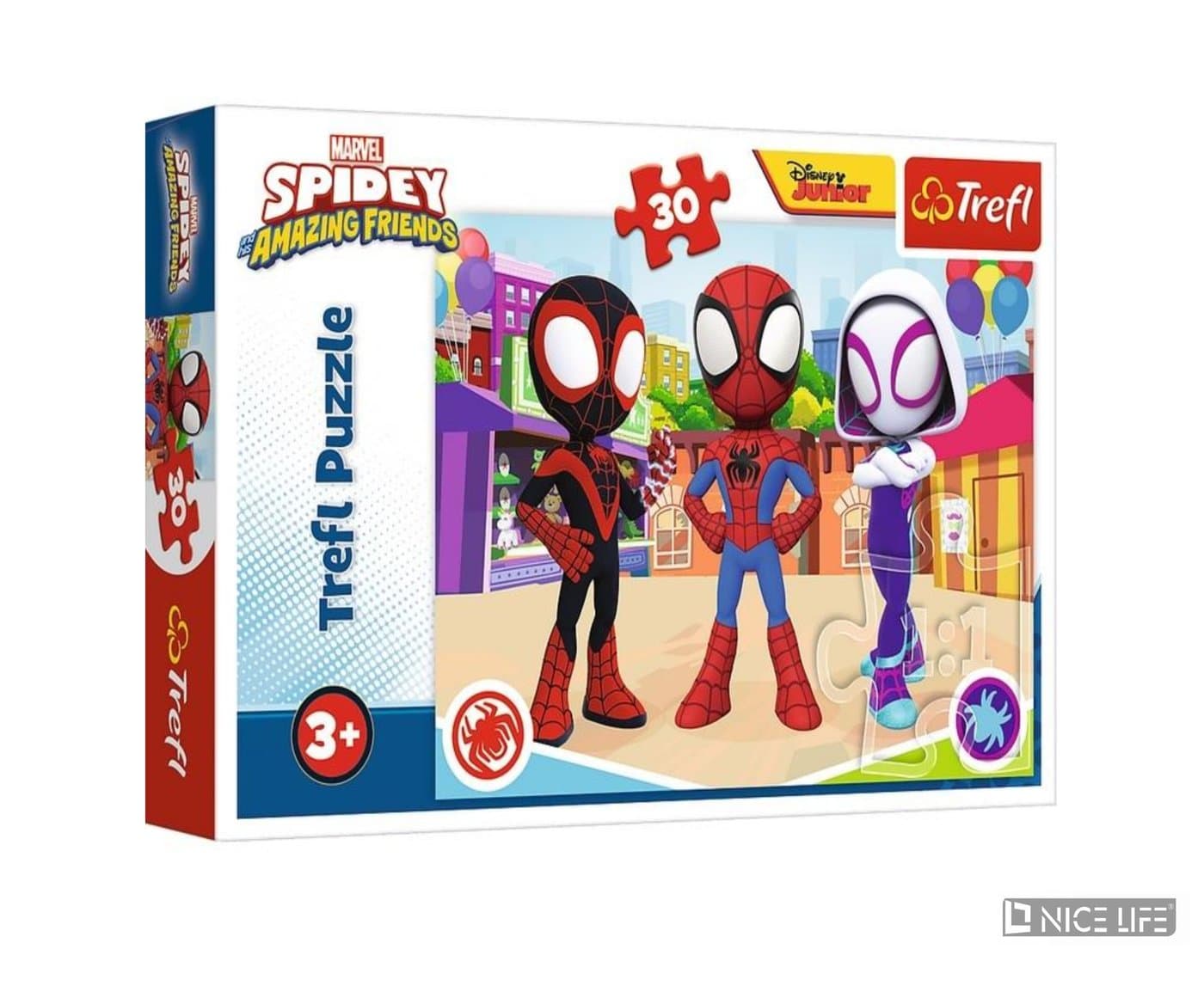 PUZZLE 30 PRZYGODY SPIDAYA I PRZYJACIÓŁ