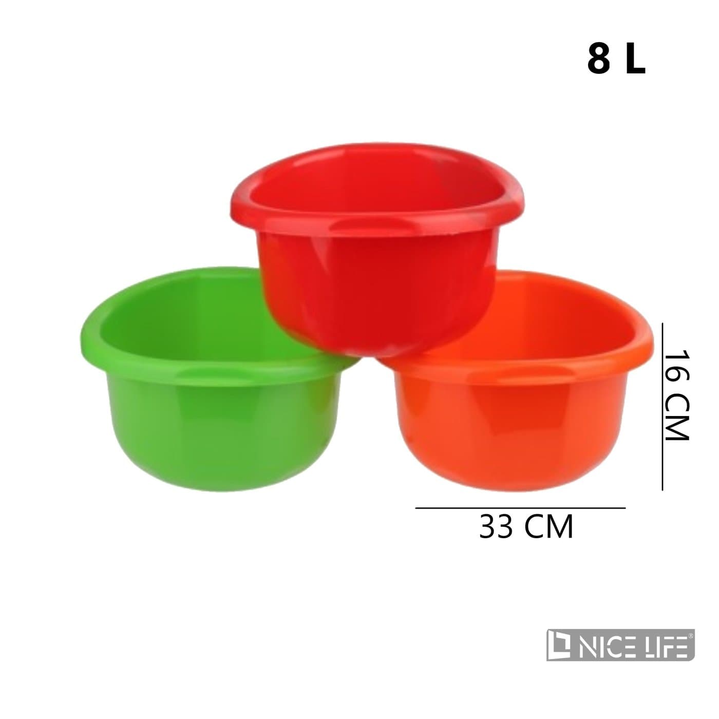 Miska plastikowa 8 l