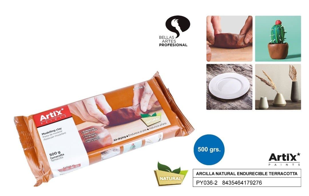 Glina samoutwardzalna terakota 500 g