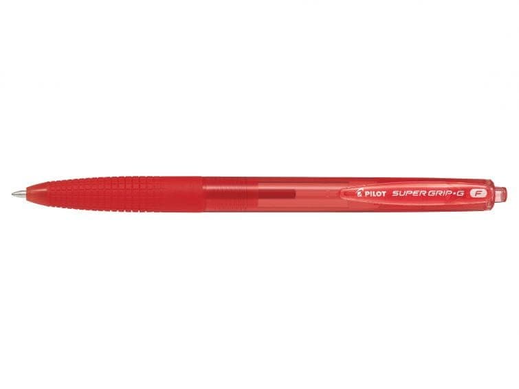 DŁUGOPIS SUPER GRIP AUTOMATYCZNY CZERWONY PILOT