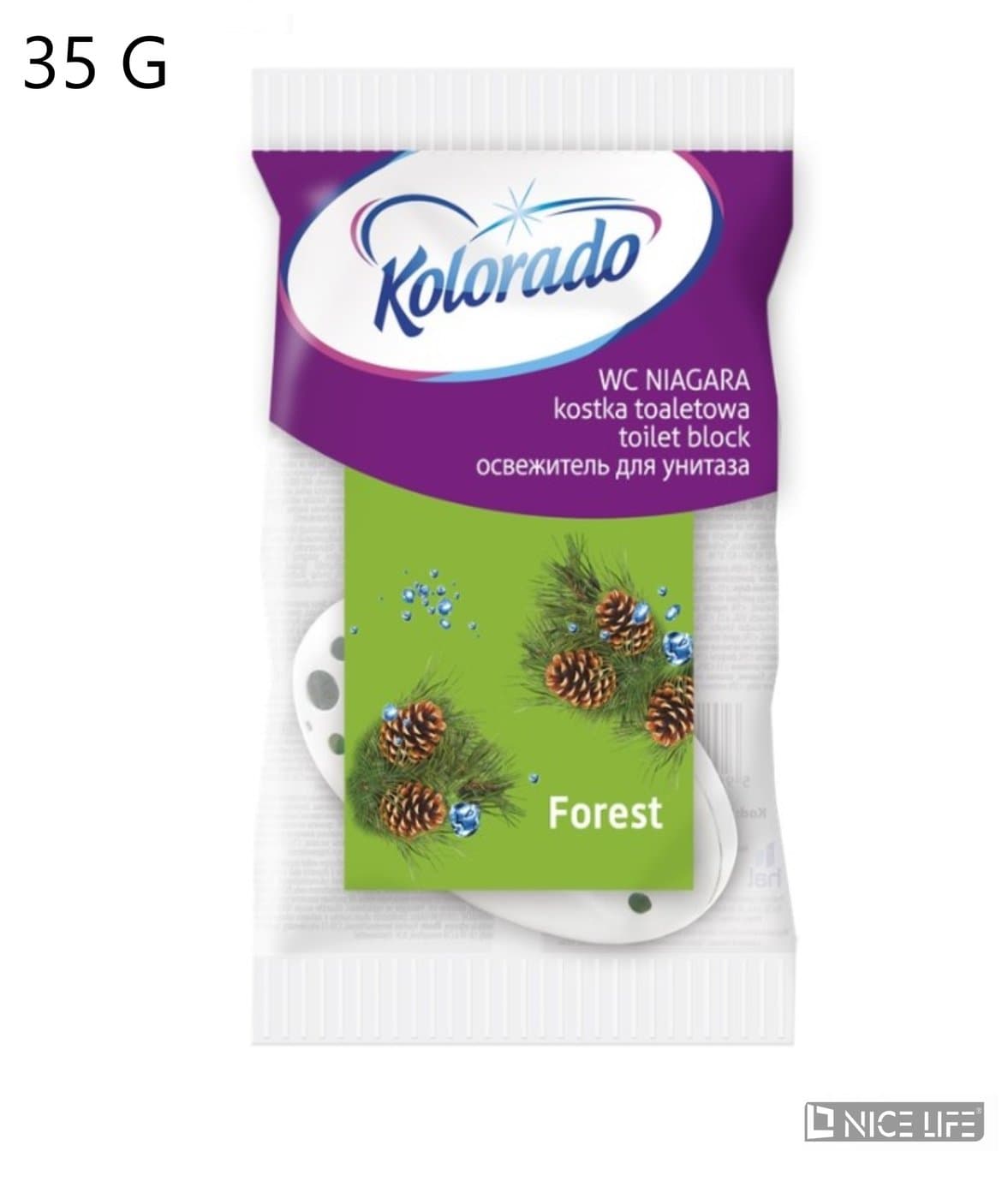 Kolorado Kostka WC Niagara leśna