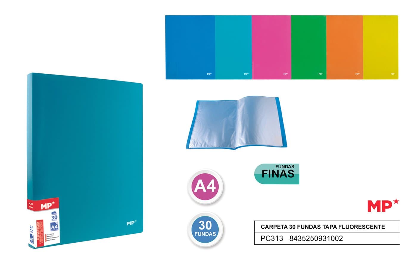 Teczka ofertowa plastikowa A4 z 30 koszulkami