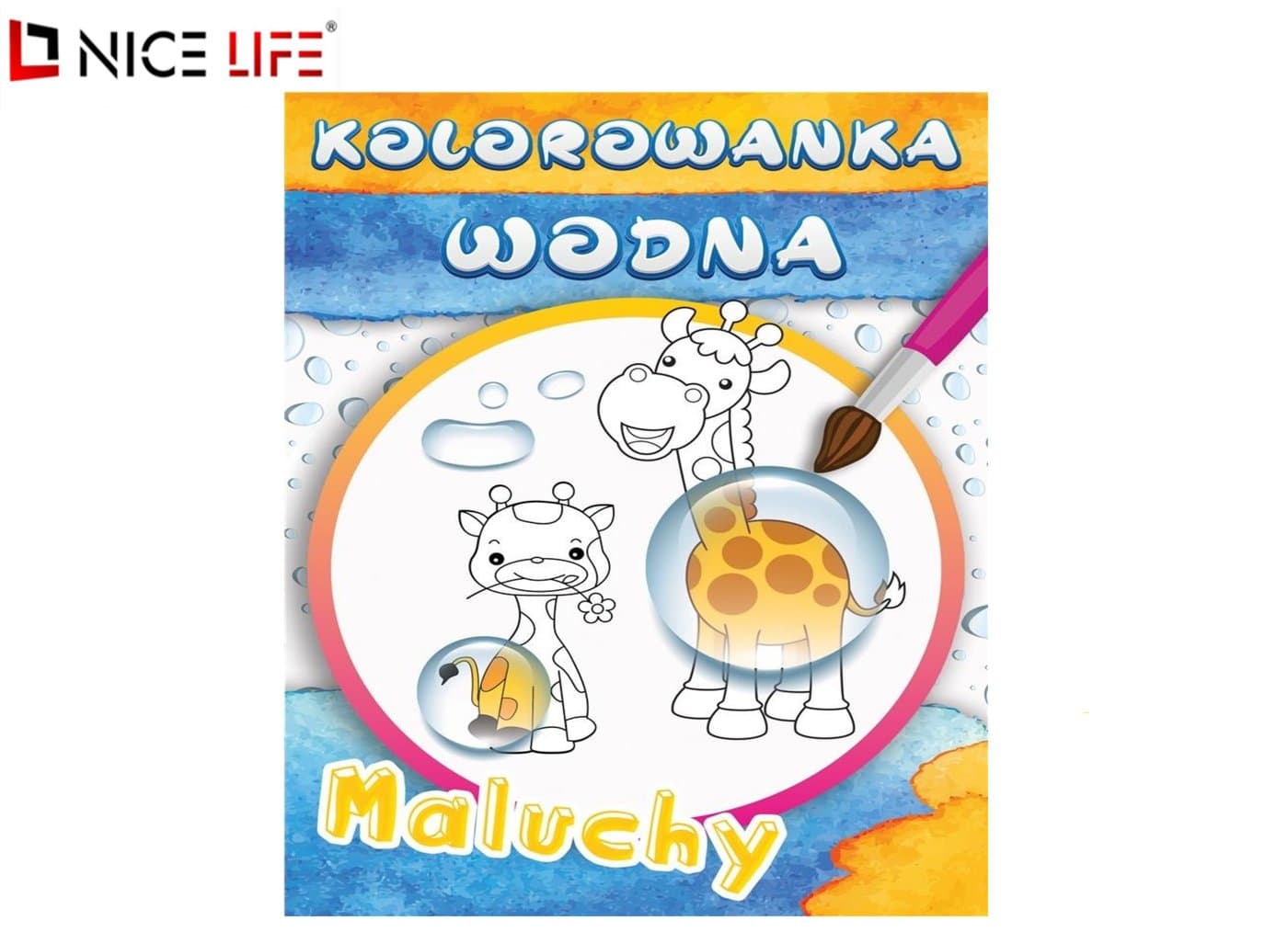 Kolorowanka wodna.Maluchy.