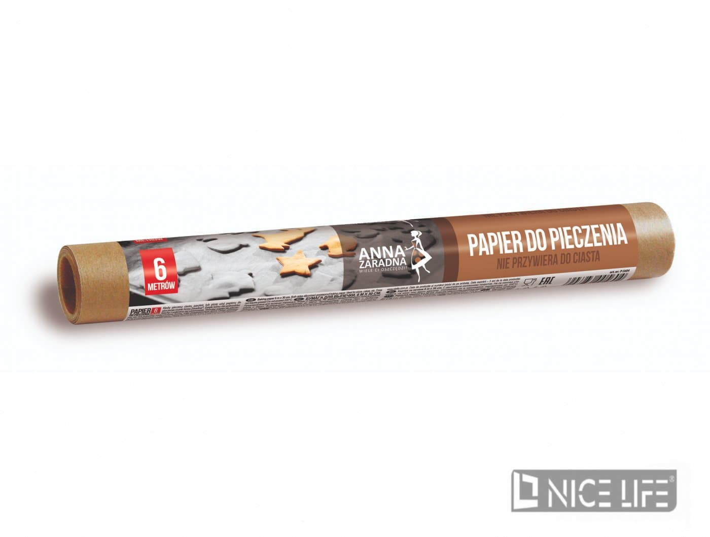 AZ Papier do pieczenia 6m brąz