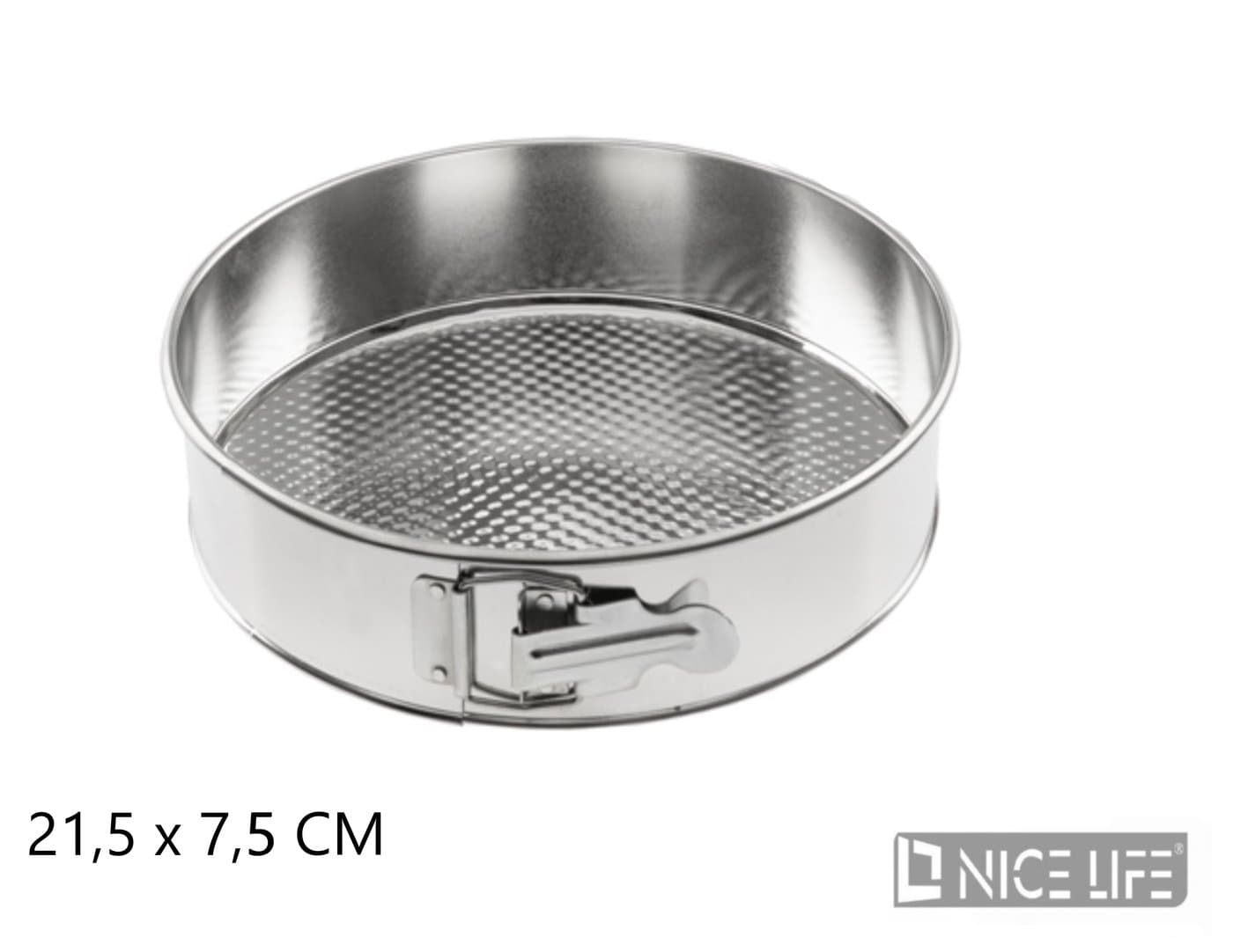 Tortownica metalowa 22 cm