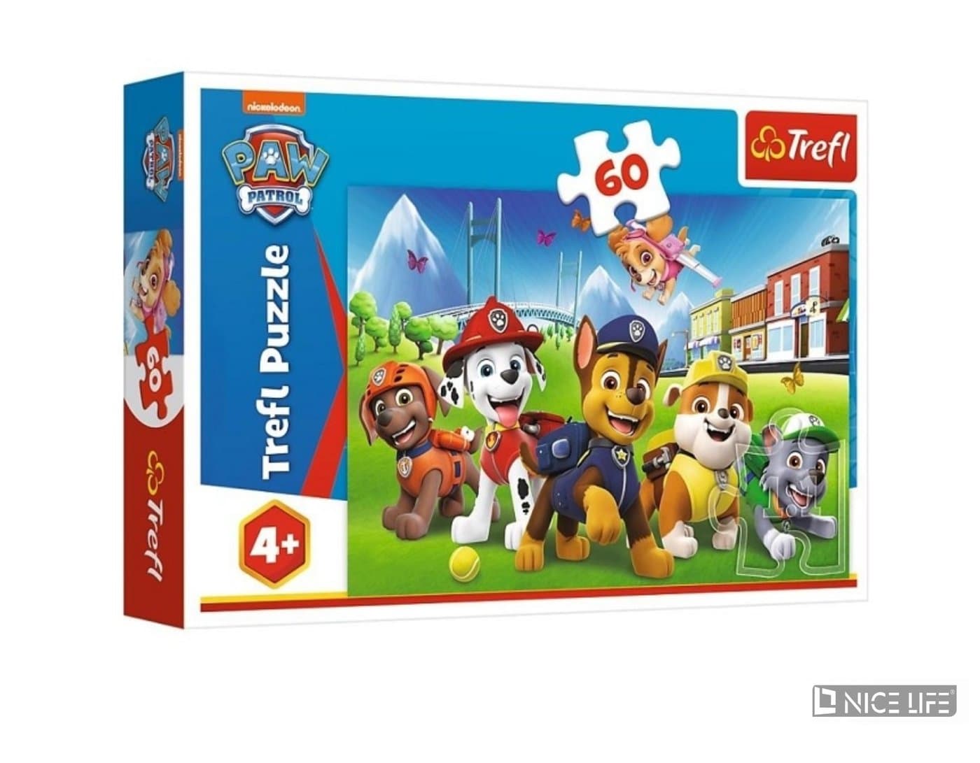 PUZZLE 60 PAW PATROL NA POLANIE