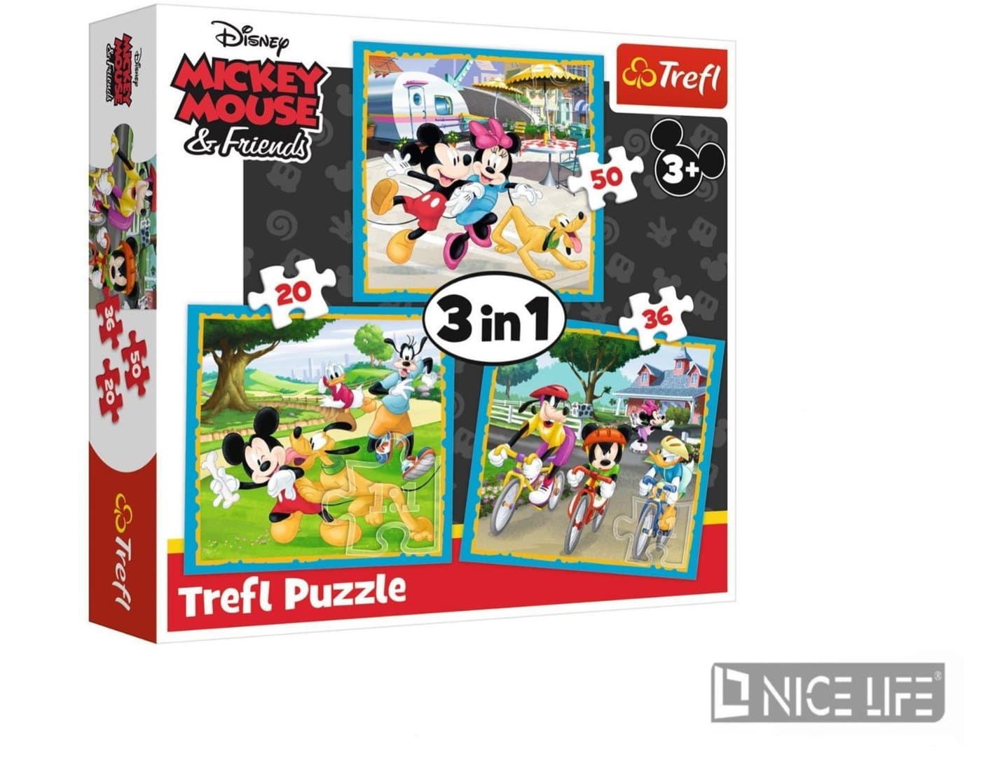 Puzzle z bohaterami kreskówkowymi