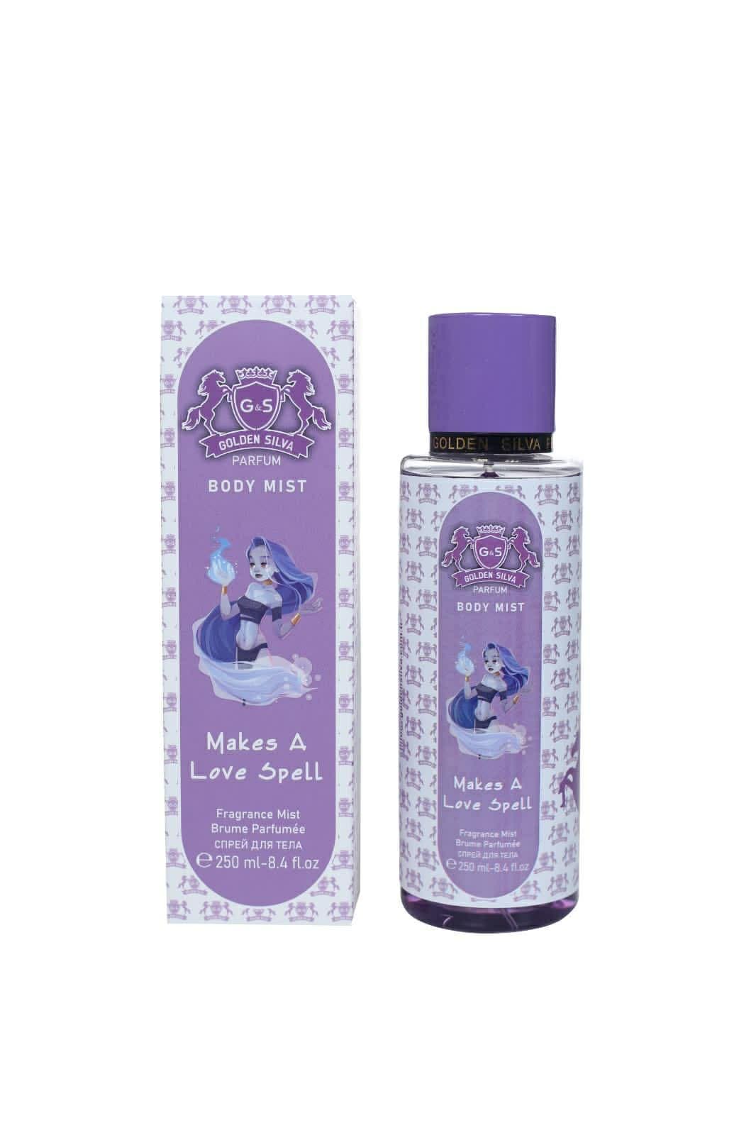 Golden Silva Body Mist – MAKES A LOVE SPELL