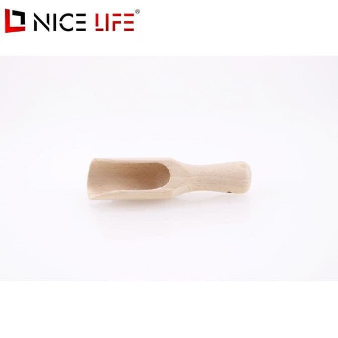 Czerpak drewniany do produktów sypkich duży 11 × 5 cm