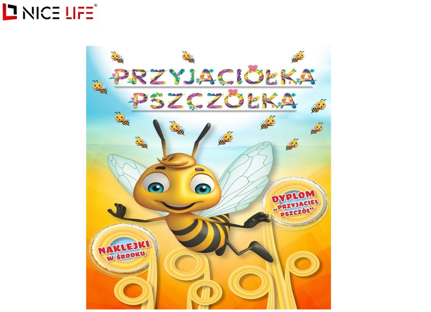 Kolorowanka PRZYJACIÓŁKA PSZCZÓŁKA
