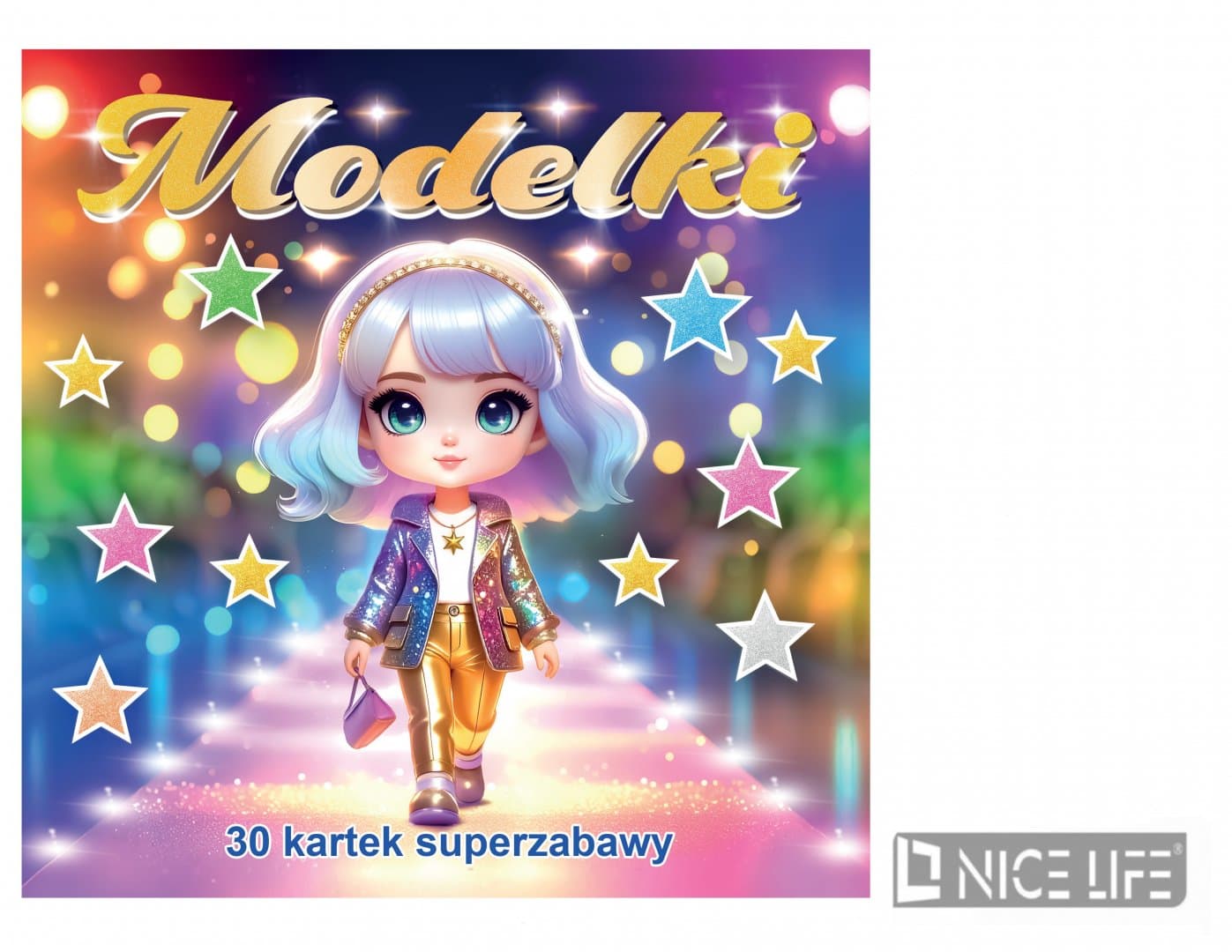 Kolorowanka Modelki ( 30 kartek superzabawy)