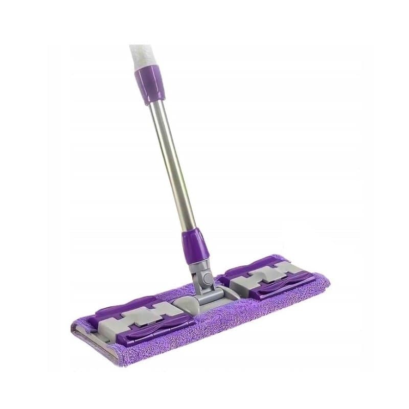 Mop płaski fioletowo-szary