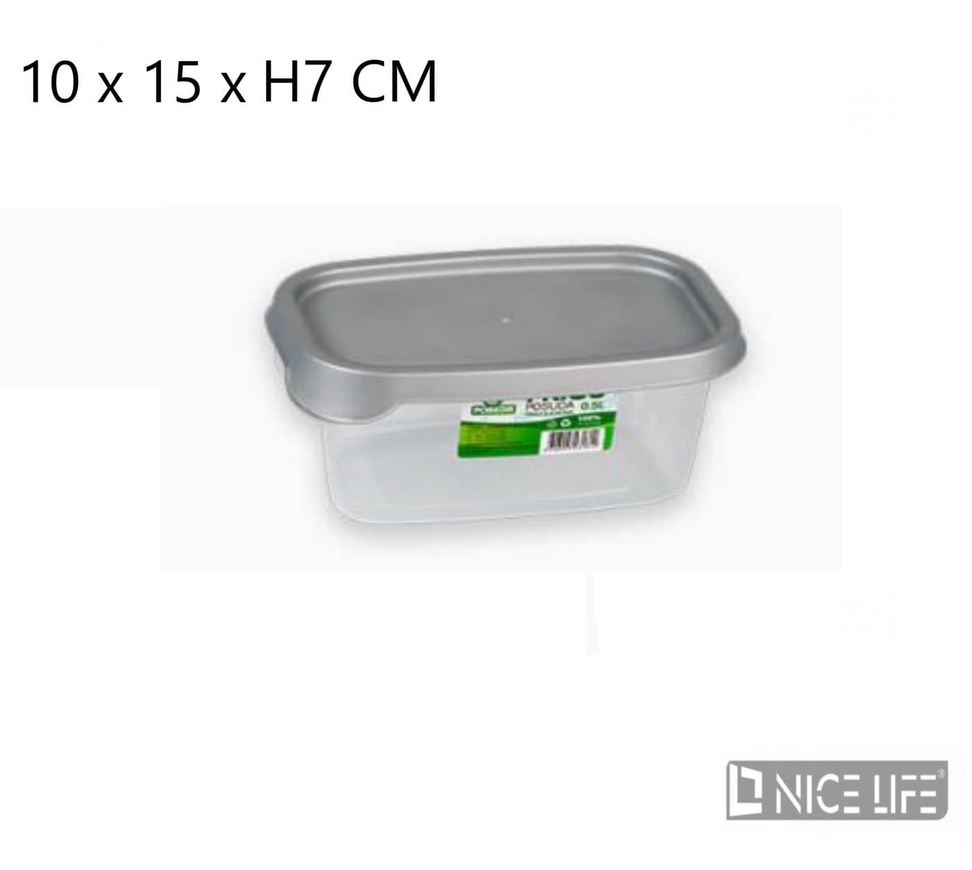 Pojemnik prostokątny 0.5L