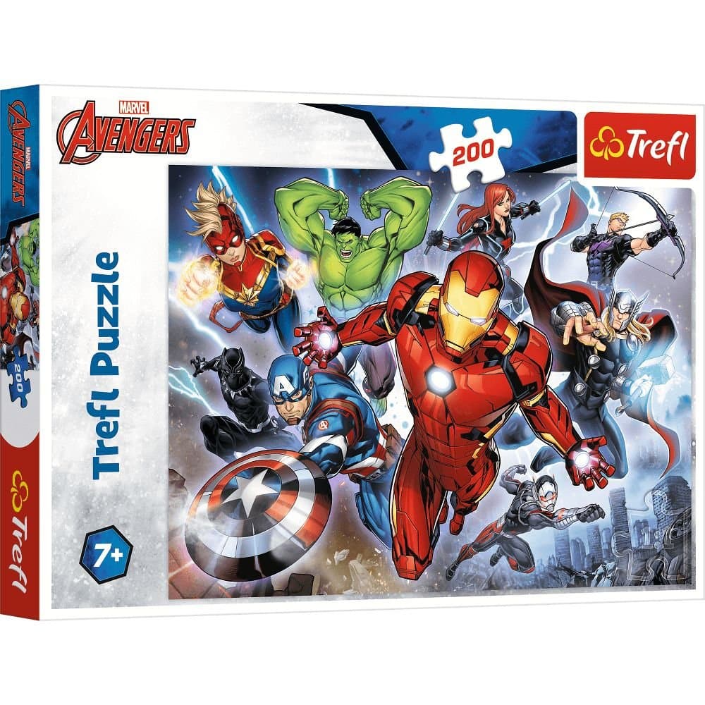 PUZZLE 200 WALECZNI AVENGERSI